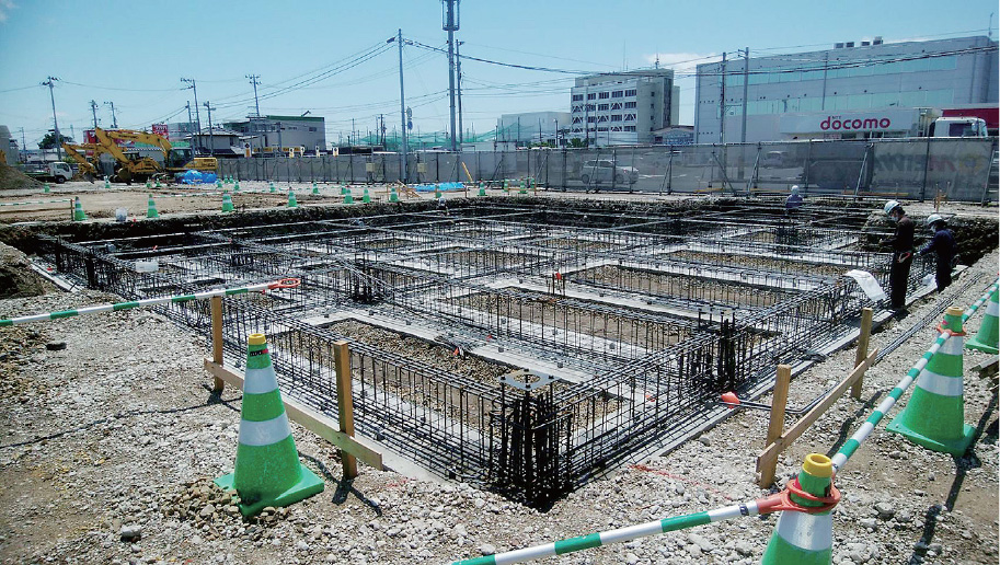 基礎工事(鉄筋)