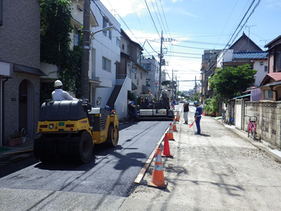 大田区東矢口三丁目付近外管渠補修工事