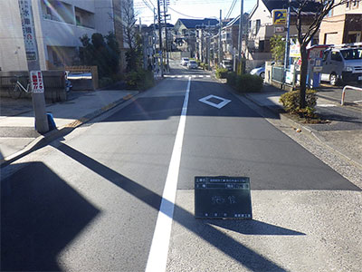 道路維持工事（柿の木坂三丁目）